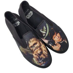 Sperry Star Wars Women's 11 Slip-on Sneakers Women's Shoes In Black Multi